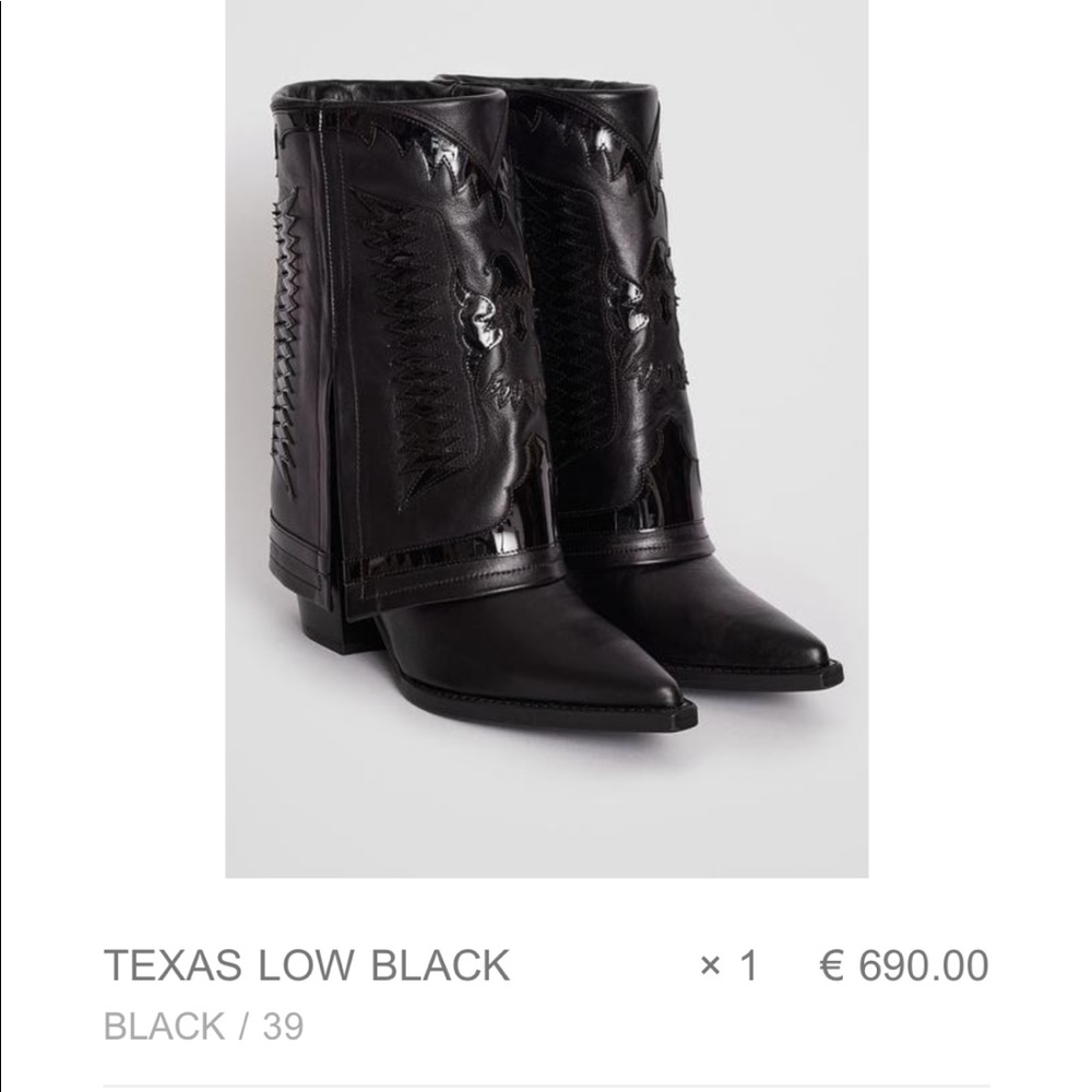 Filles a papa black boots